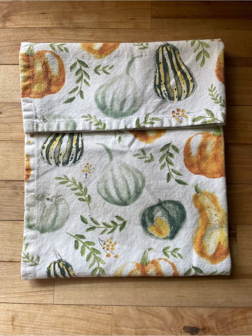 Autumn Harvest Pumpkin Cotton Kitchen Towel - Picture 9 of 13
